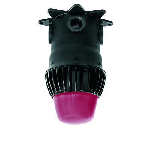 15913-RD ProSeries Utility Light With Colored Lens, (1) Lamp, 120 V AC