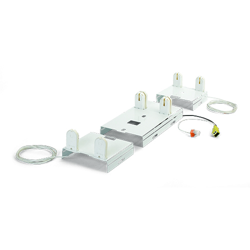 18073B Pre-Wired Fixture Bracket Retrofit Conversion Kit, For Use With Dual End Powered (4) T8 LED Lamps, 8 ft