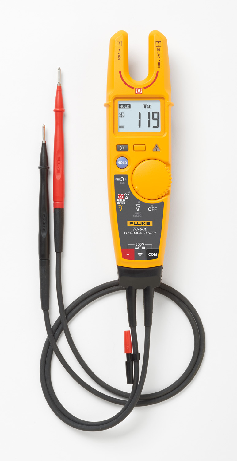 T6-600 AC Voltage and Current Electrical Tester with FieldSense, 600V