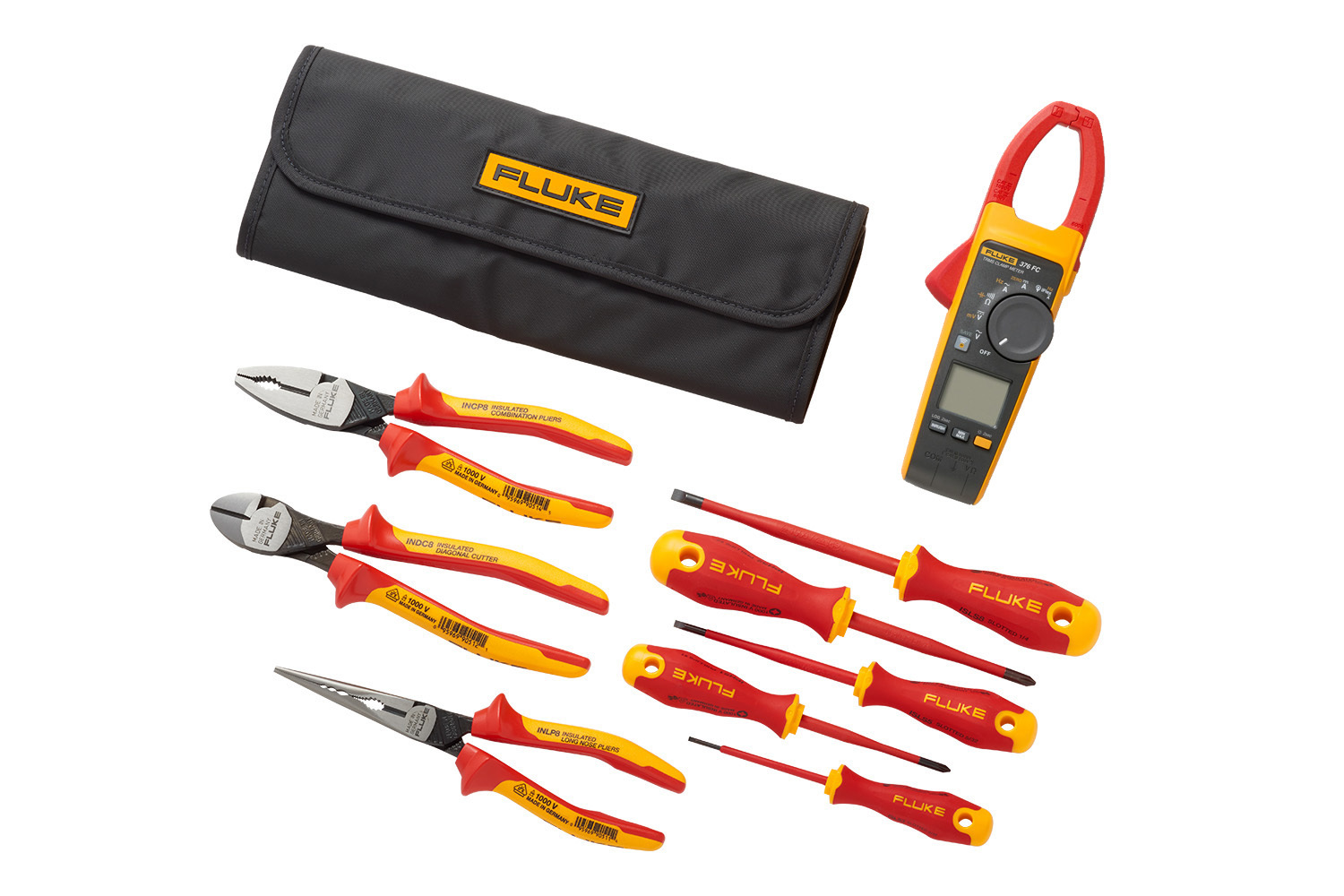 IB376K Insulated Clamp Meter and Hand Tools Starter Kit