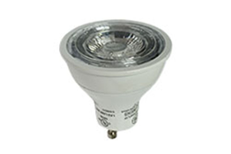 LED6D/GU10/NFLTP-120 Dimmable Directional LED Lamp, 5.5 W, 50 W Incandescent Equivalent, GU10 Lamp, MR16 Shape, 430 Lumens