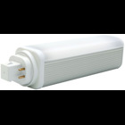 GE LED Lamps, 18.5 WTT, 1850 LM, 2700 K, Non-Dimmable, GX24q Base, 6.7 IN Length, 50000 HR Average Life