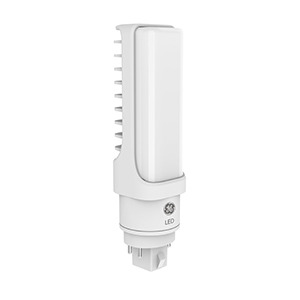 LED9G24Q-H/830 Fully Enclosed Horizontal Replacement LED Lamp, 9 W, 26 W Incandescent Equivalent, G24Q/GX24Q Lamp Base, 120 V