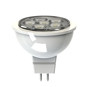 LED7XDMR16-32735-12 Dimmable Directional Lamp, 7 W, 50 W Incandescent Equivalent, GU5.3 Lamp, MR16 Shape, 500 Lumens