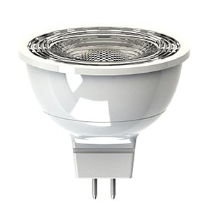 LED6.5DMR1684035 12 Dimmable Directional Lamp, 6.5 W, 50 W Incandescent Equivalent, GU5.3 Lamp, MR16 Shape, 550 Lumens
