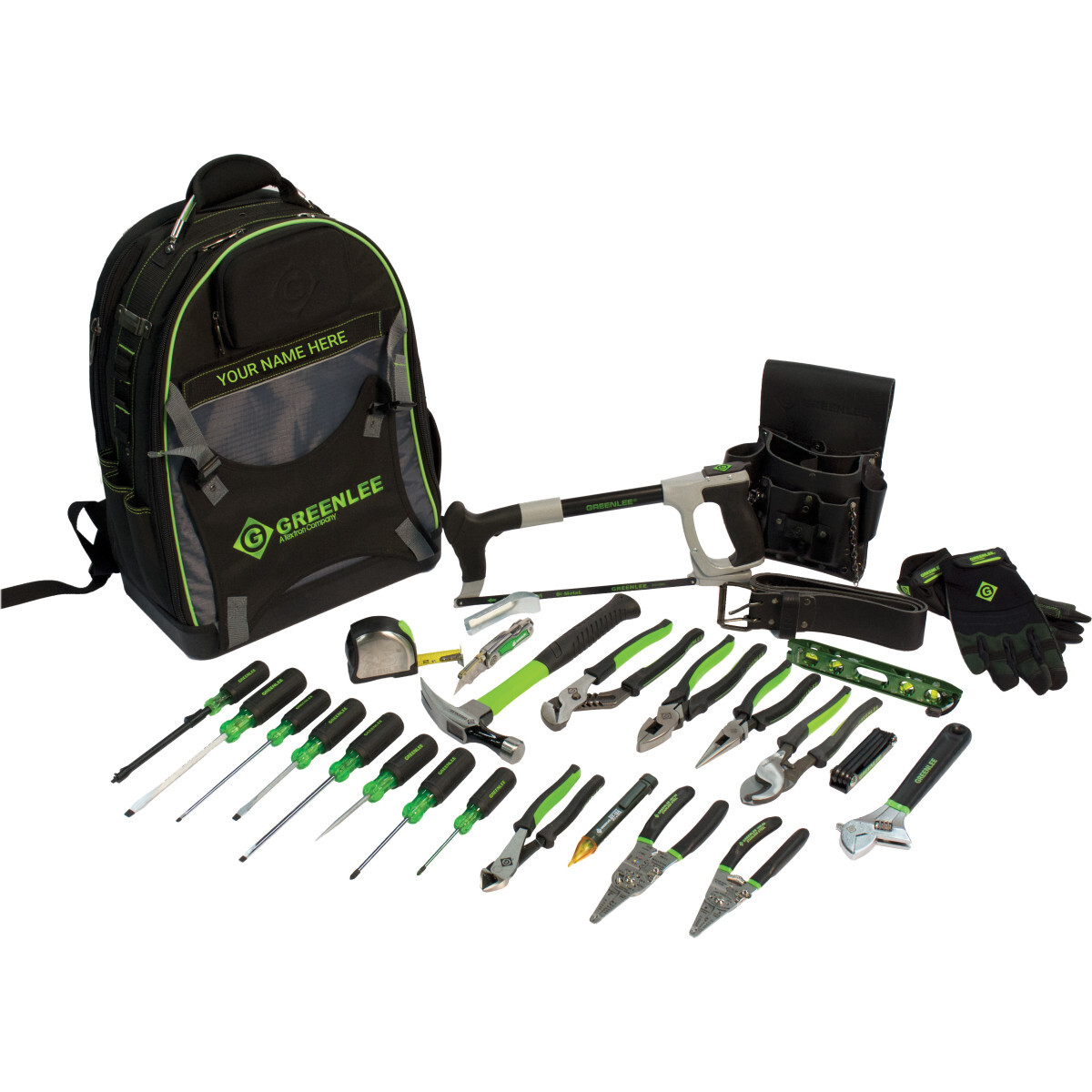 0159-28BKPK Professional Tool Backpack Kit, 28 Pieces