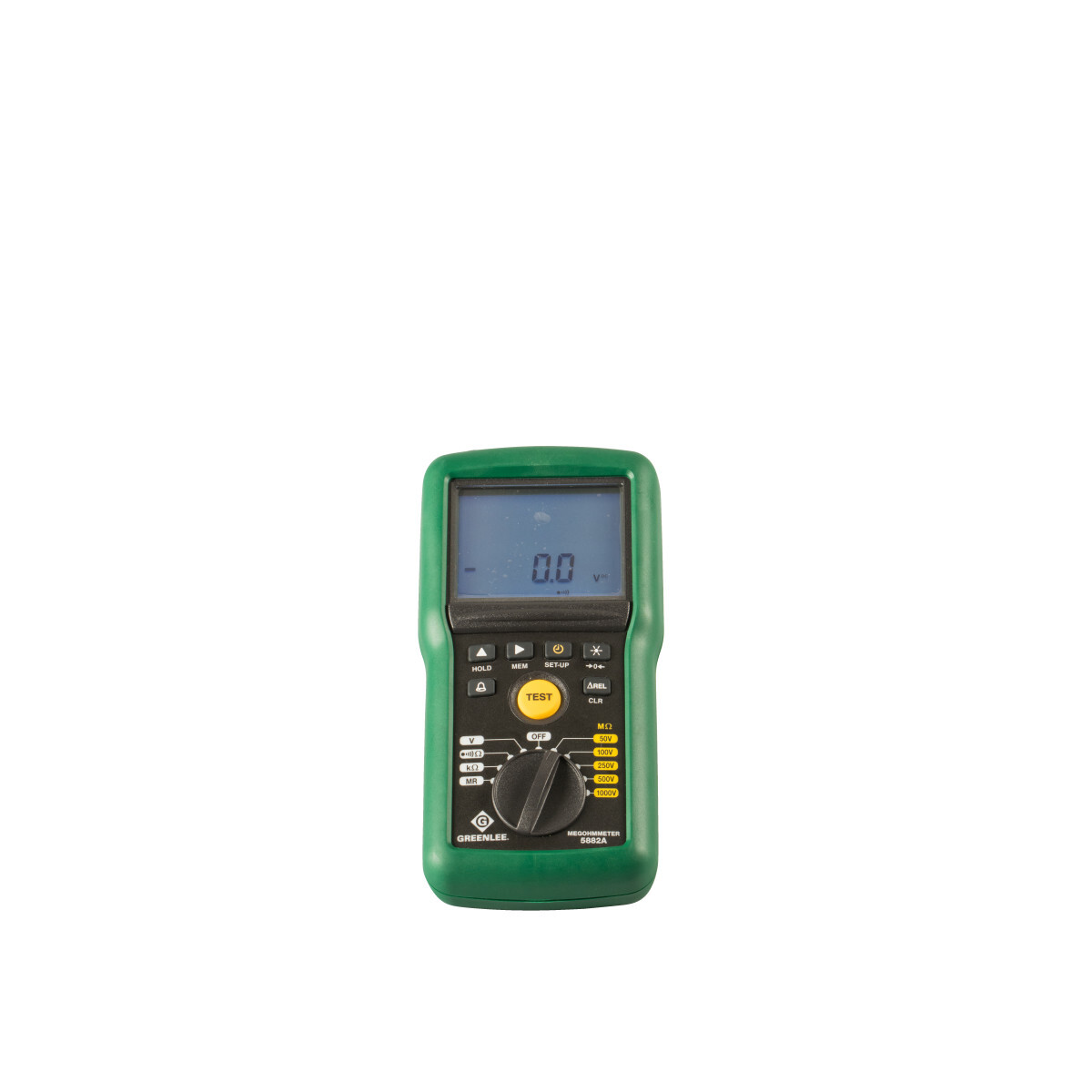 5882A Hand Held Megohmmeter Insulation Tester, 1 kV, Digital LCD Display, Cat IV 600 V