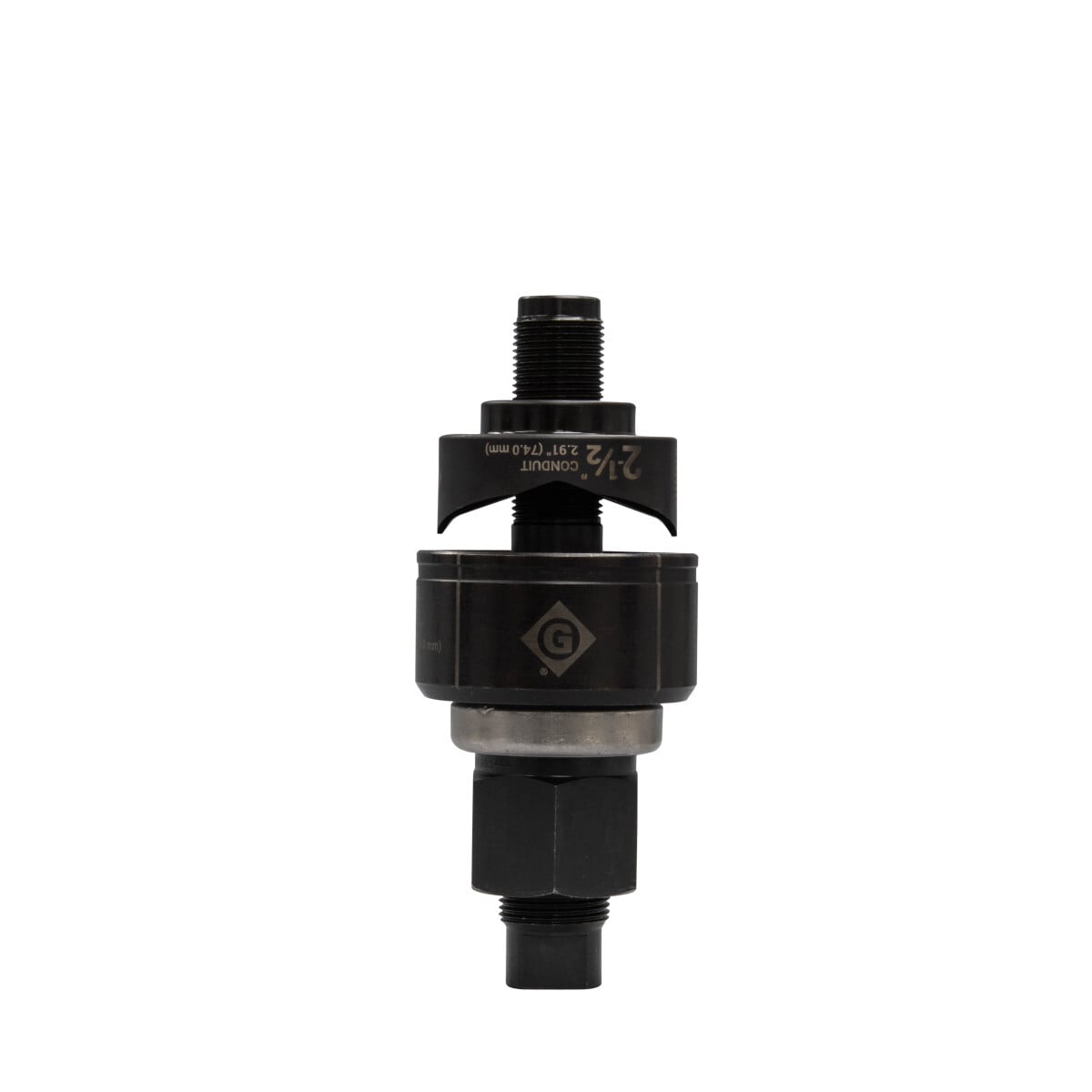 K3BB-2-1/2 Manual Round Knockout Set, For Use With Manual Ball Bearing Tool, 2-1/2 in Conduit/Pipe