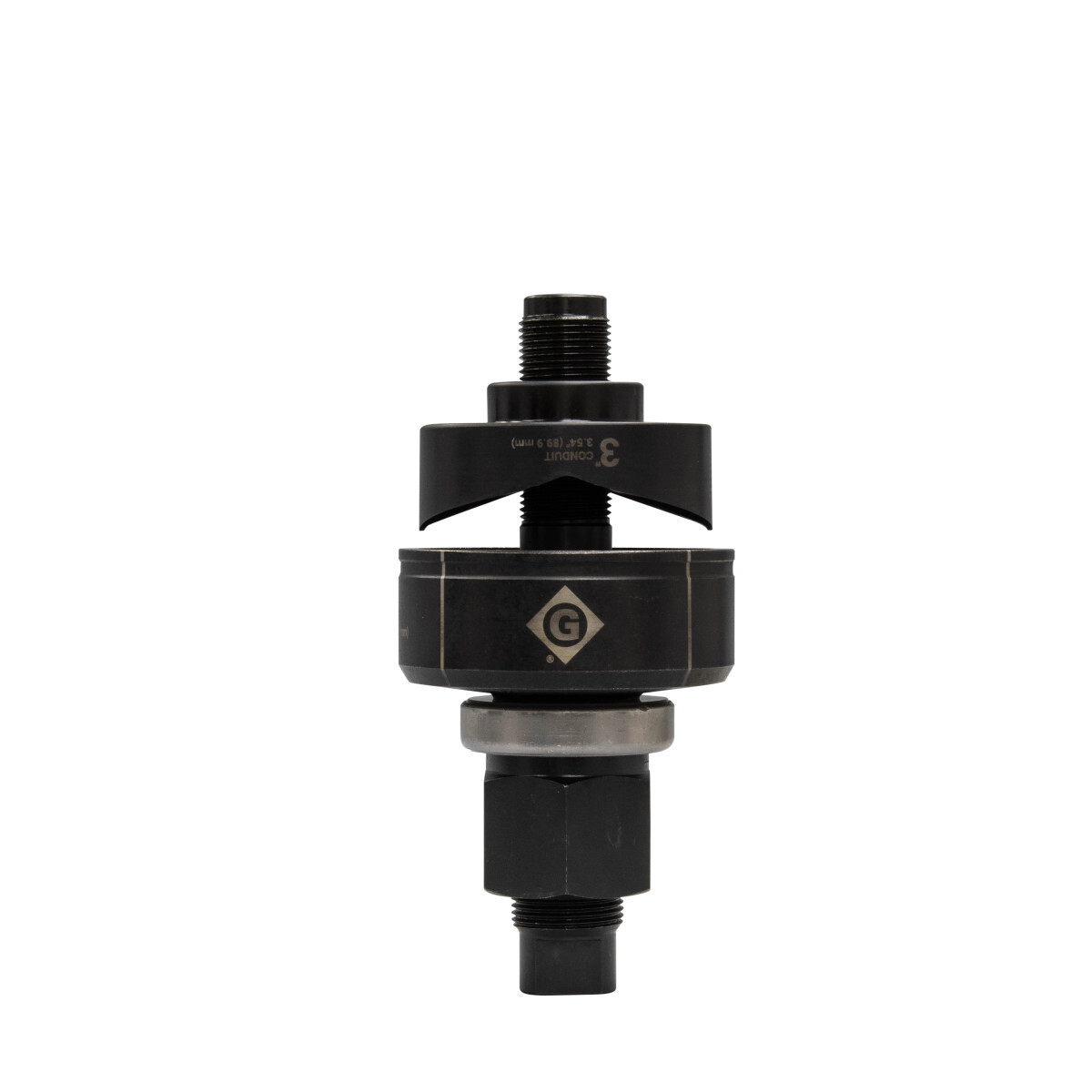 K3BB-3 Manual Round Knockout Set, For Use With Manual Ball Bearing Tool, 3 in Conduit/Pipe