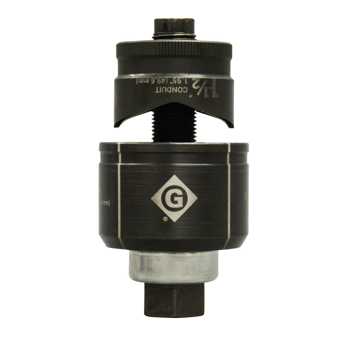 K3BB-1-1/2 Manual/Standard Round Knockout Set, For Use With KRW-1 Ratchet Wrench, 1-1/2 in Conduit/Pipe