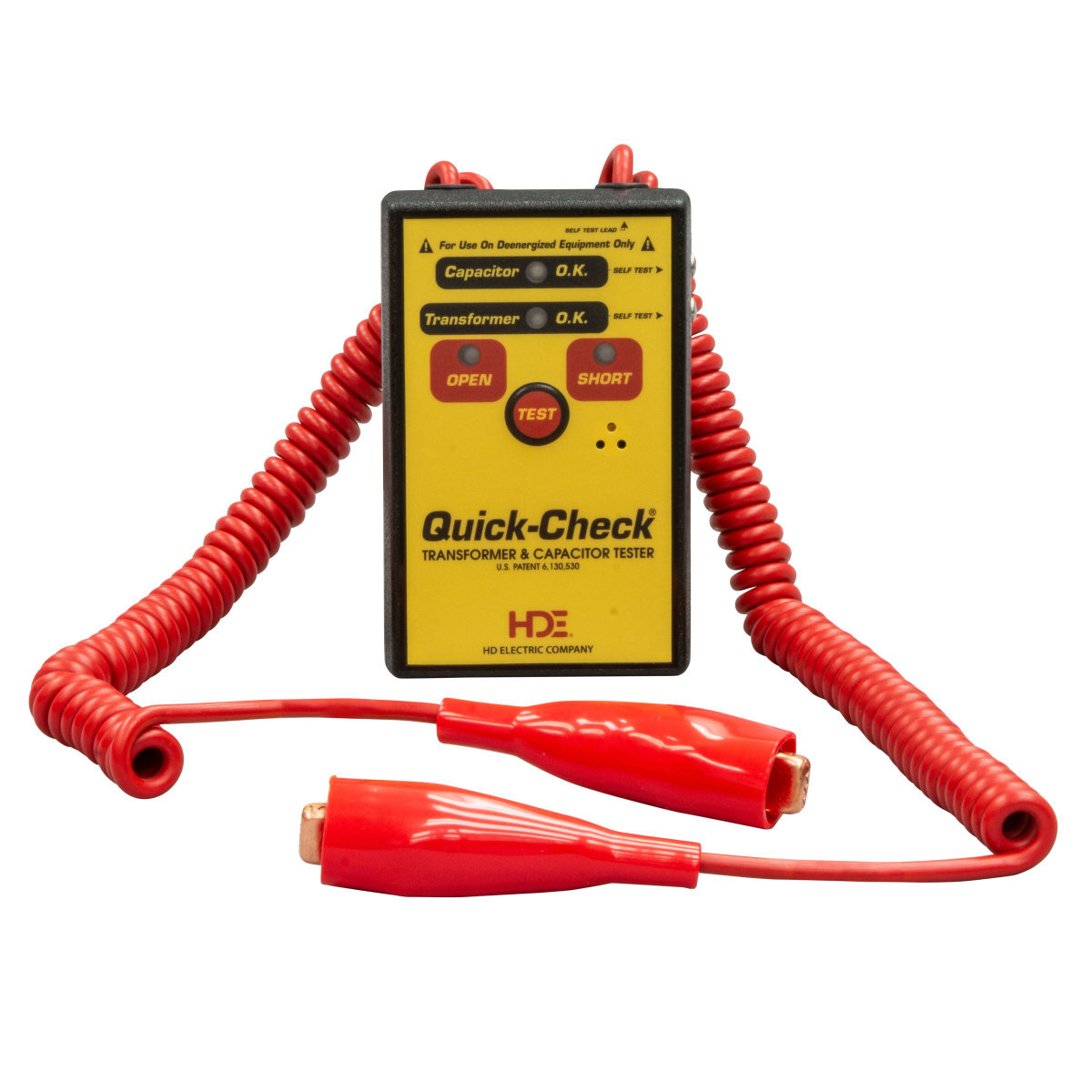 QC-MAN-N Transformer and Capacitor Tester, 6 V DC