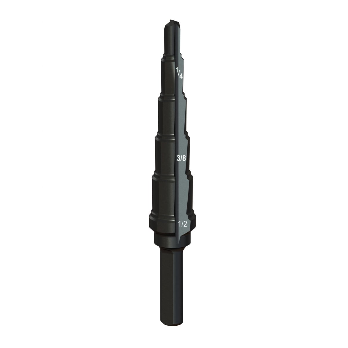 GSB02 1/2 inch Metal Cutting Step Bit #2