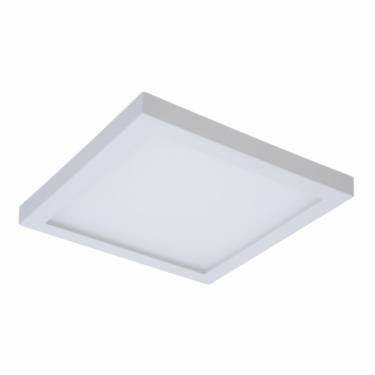 SMD4S6927WH Halo Non-Conductive Dead Front Square Downlight, (1) Lamp, 9.5 W Fixture, 120 V, Matte White Housing