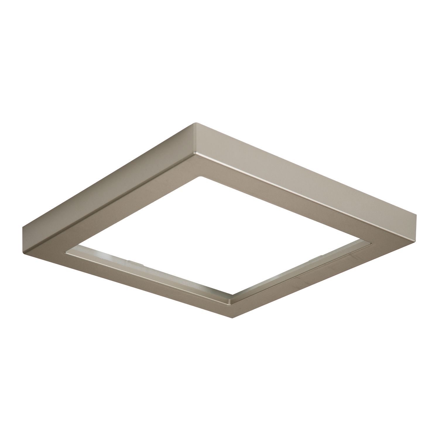 SMD6STRMSN Halo Square Downlight Trim, LED Lamp, For Use With 6 in SMD6 Downlight, Metal