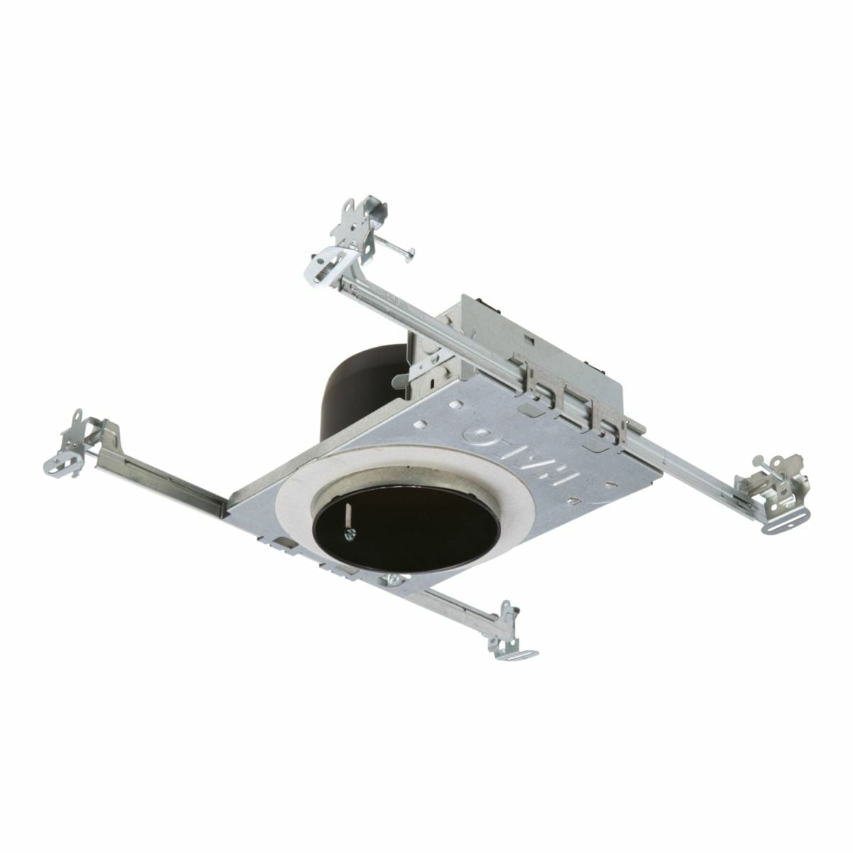 H245ICAT Halo Ultra-Shallow New Construction Downlight Housing, LED Lamp, 120/277 V, 4-1/2 in Ceiling Opening, Aluminum Housing