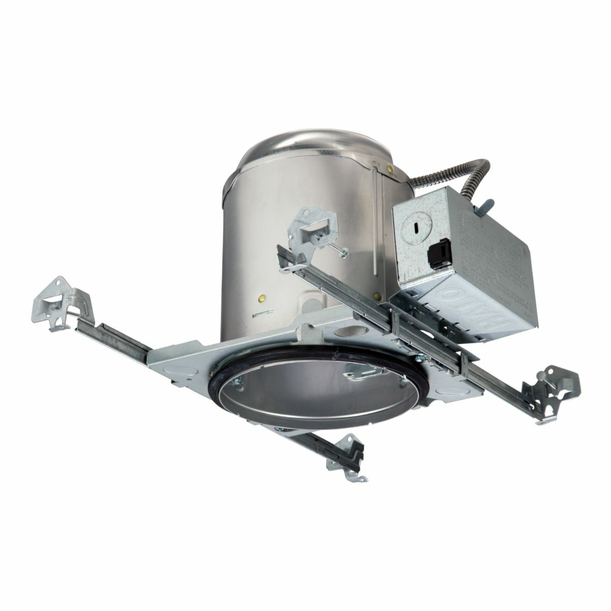 E550ICAT Halo New Construction Downlight Housing, LED Lamp, 120 to 277 V, Aluminum Housing