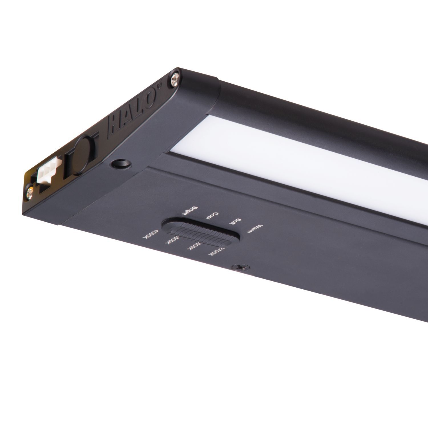 HU30ADV18MB Halo seleCCTable Dimmable Premium Under Cabinet Light, (1) Lamp, 120 to 277 V AC, Matte Black Housing