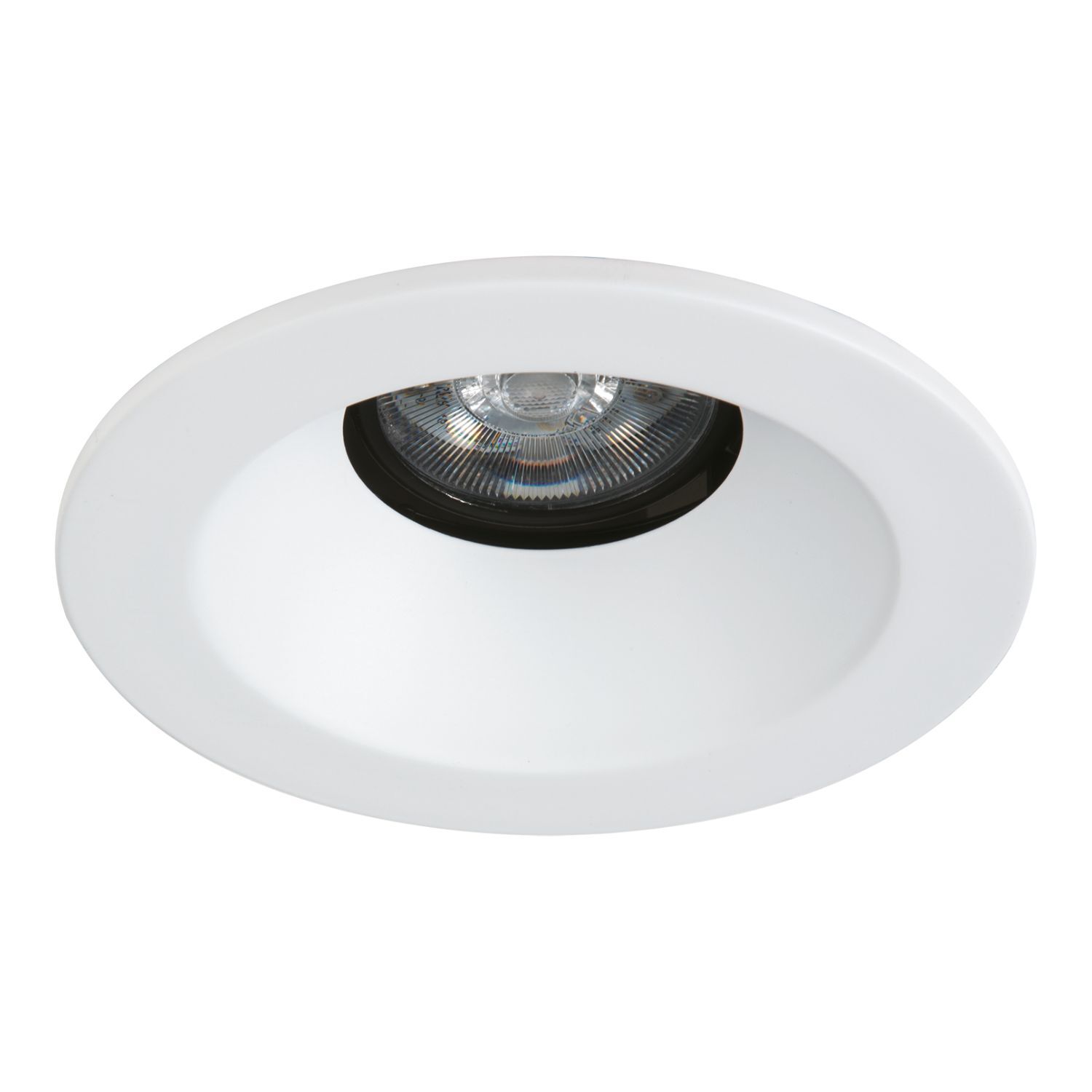 1440MWWF Halo E44 35 deg Tilt Conical Reflector Full Overlap Open Self-Flanged Recessed Lighting Trim, LED Lamp, For Use With E44MR16ICAT 6 in Ultra Shallow Recessed Low Voltage New Construction Housing