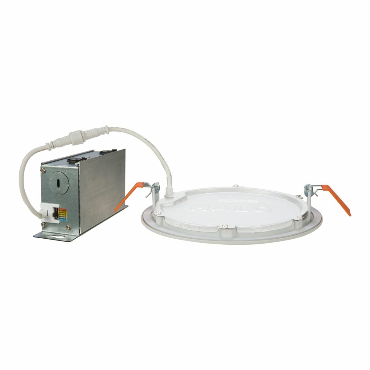 HLB6099FS1EMWR MicroEdge Direct Mount LED Downlight, 6 inch, Round, 2700K-5000K Selectable CCT