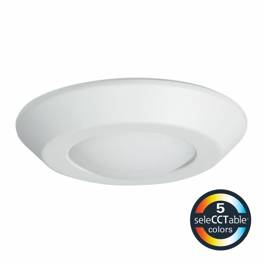 BLD406930WH Halo Air-Tite 4 in Aperture Round Recessed Downlight, LED Lamp, 120 V AC, Aluminum Housing