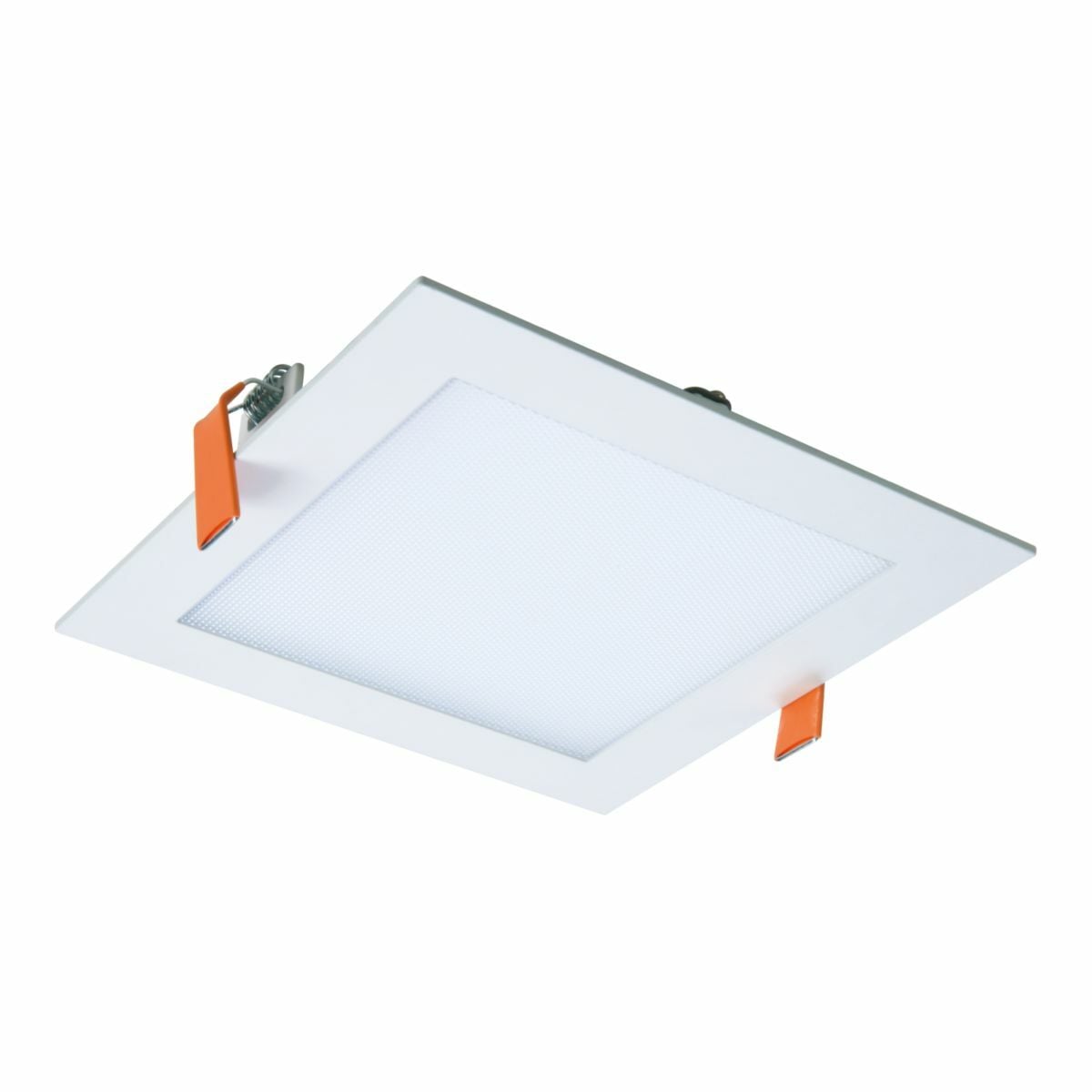 HLB6S099FS1EMWR Halo HLB6S Square Aperture Integrated Round Ultra Thin Downlight, LED Lamp, 12 W Fixture, 6.7 in Ceiling Opening, 120 V, Die Cast Aluminum Housing
