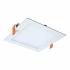6 in. White Square Integrated LED Recessed Light Direct Mount Kit with Selectable CCT (2700K-5000K), (No Can Needed)