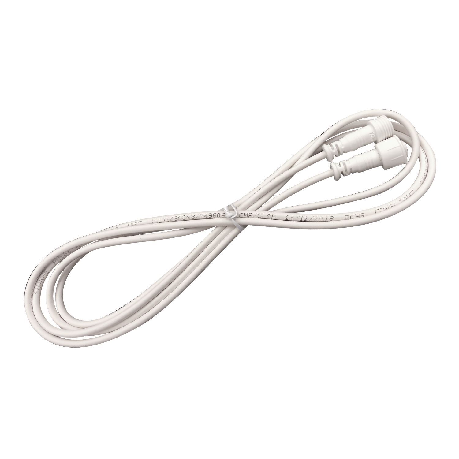 6 Foot Two Prong Plenum Rated Extension Cable