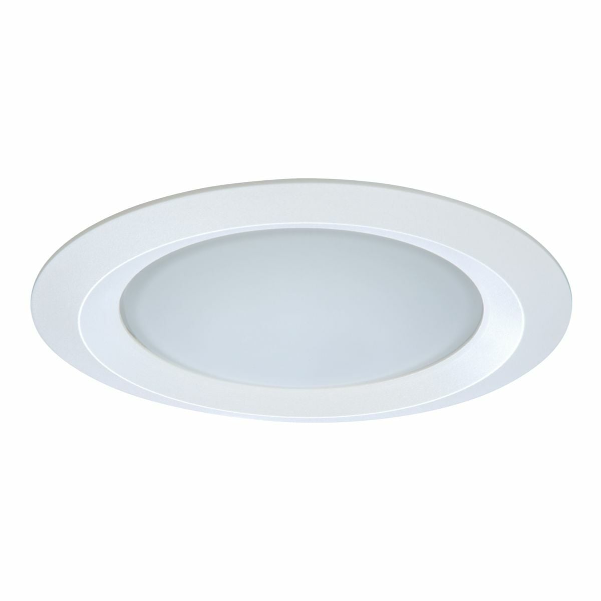 5150WH Halo 5150 Frost Glass Lens Self-Flange Light Fixture Reflector, 18 in L x 8 in W x 14 in H, Ceiling Mounting, Plastic