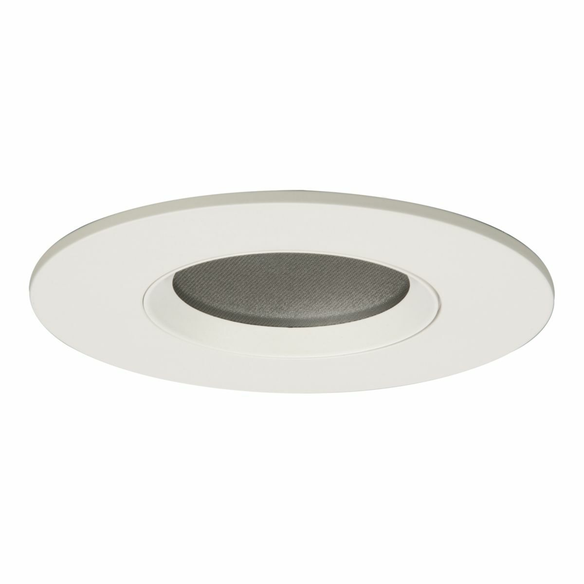TL3PIN2GMWWB Halo Self-Flanged Diffuse/Microprismatic Lens Round Pinhole Trim With Oculus, 2 in ID x 4.36 in OD, LED Lamp, For Use With HL36SA 3 in Shallow Round New Construction Directional Housing, Polymer