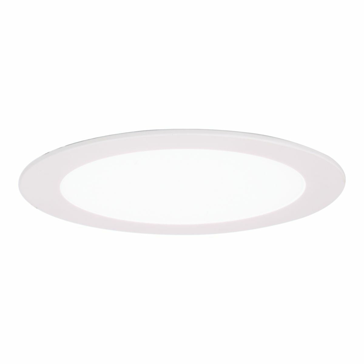 HLB6RTRMSN Halo HLB6 Decorative Overlay Round Designer Trim, 6 in Dia Inside x 6.7 in Dia Outside, LED Lamp, For Use With HLB6 Series 6 in LED Lens Downlight, Die Cast Aluminum