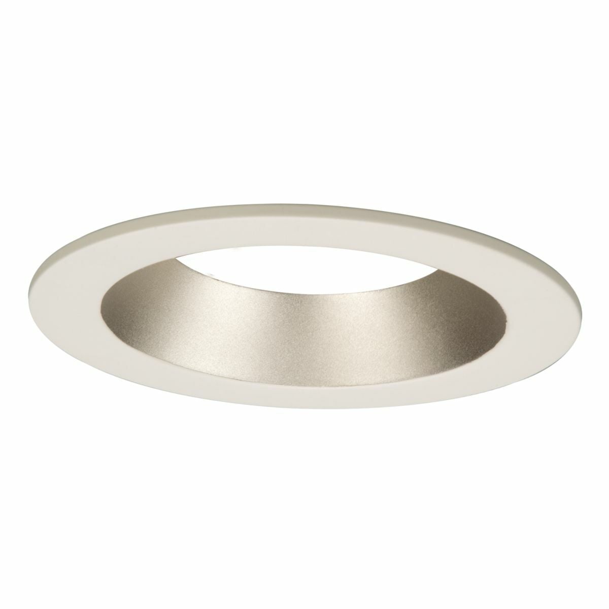 TL3RHWF Halo Open Self-Flanged Conical Reflector Trim, 3-1/4 in ID x 4.36 in OD, LED Lamp, For Use With HL36SA 3 in Shallow Round New Construction Directional Housing, Polymer