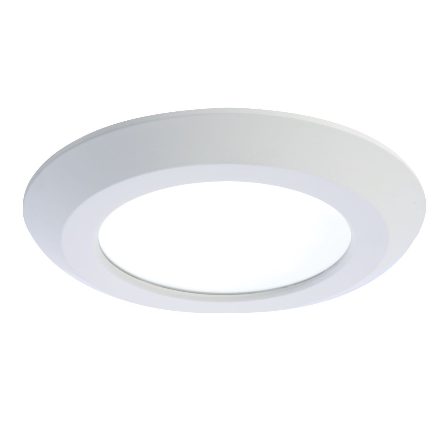 SLDSL6069S1EMWR Halo Round Downlight With SeleCCTable 5 Colors Switch, (1) Lamp, 8.6 W Fixture, 120 V, Matte White Housing
