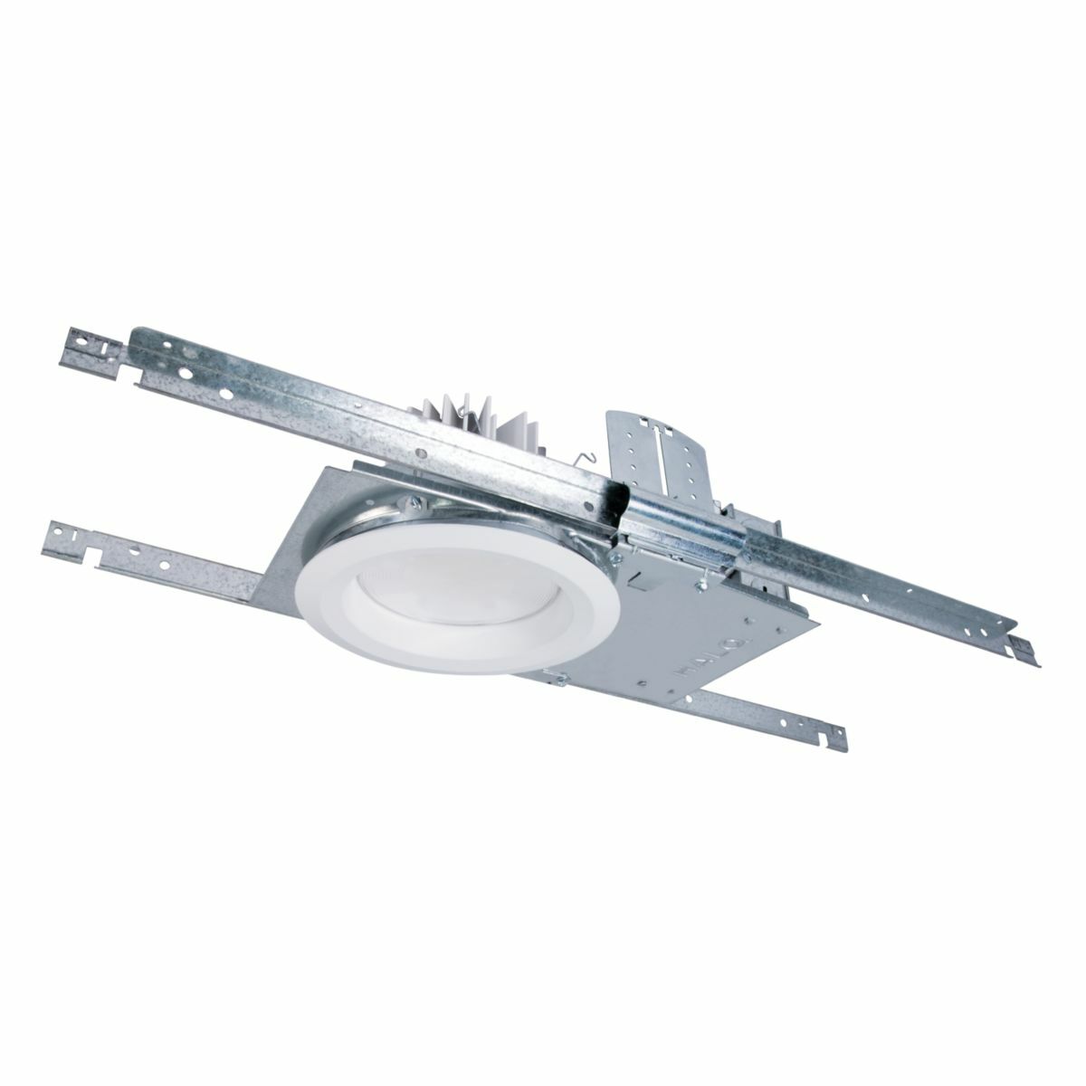 PR6FS12D010REM7 Halo Commericial PR6 New Construction Remodel Self-Flanged Downlight Housing, LED Lamp, Non-IC Insulation, 120 to 277 V, 6-3/5 in Ceiling Opening, Galvanized Steel Housing
