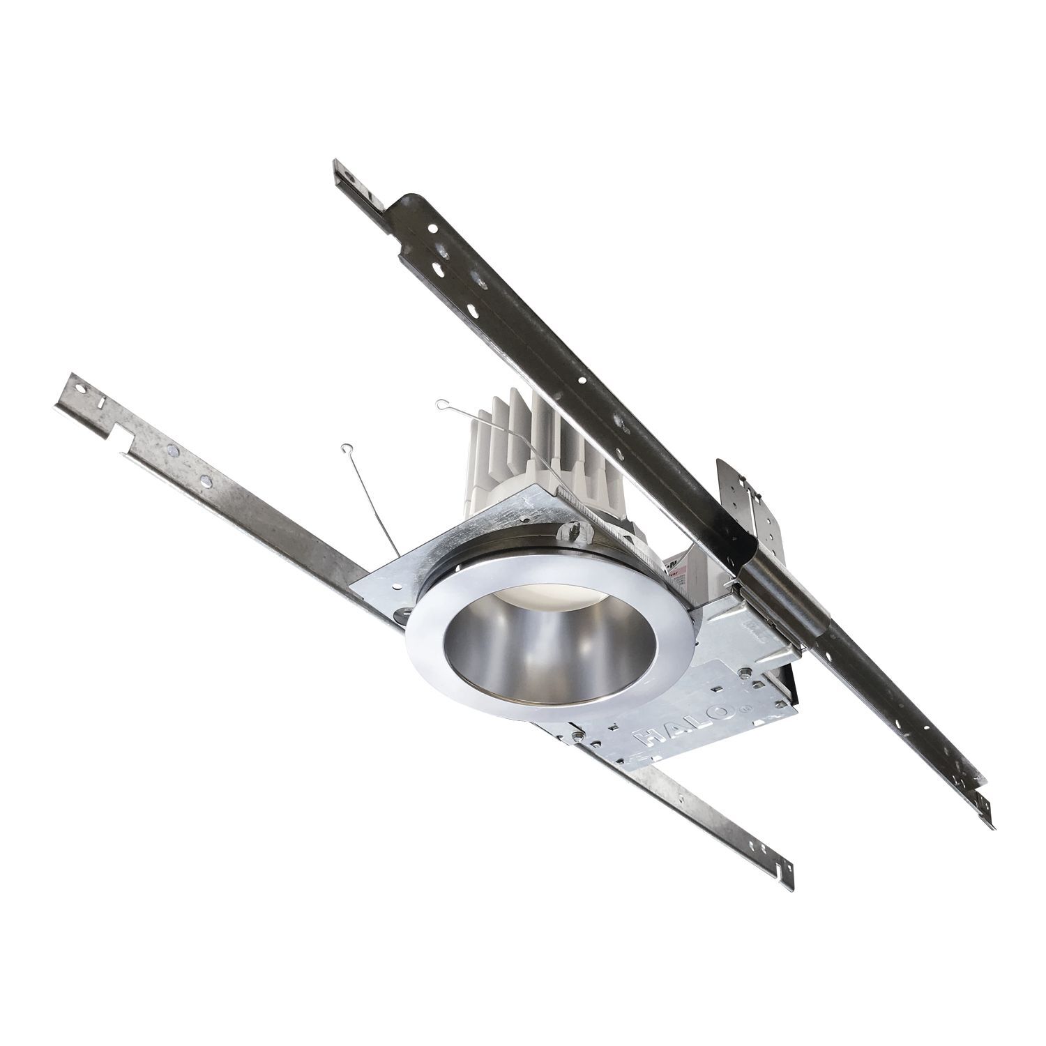 HC415D010 Halo Commericial HM4 Mounting Frame, LED Lamp, 120 to 277 V, Galvanized Steel Housing