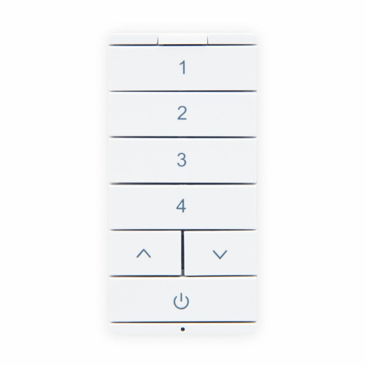 HIWSKB1BLE40AWH Halo HIWSK First Generation Multi-Room In-Wall Scene Keypad, 4.15 in L x 1.71 in W, Power Source: Lithium Battery, For Use With Home Devices/Groups/Scenes