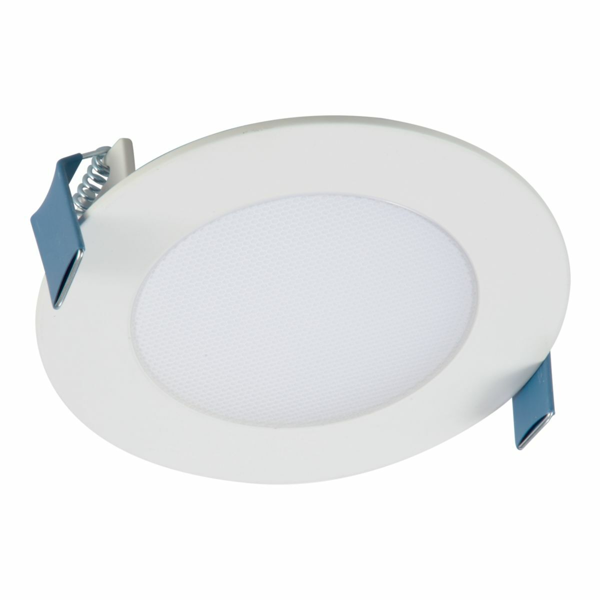HLB4069BLE40AWH Halo MicroEdge Round Downlight With 5 SeleCCTable CCT, LED Lamp, 9.7 W Fixture, 4.73 in Ceiling Opening, 120 V, Die Cast Aluminum Housing