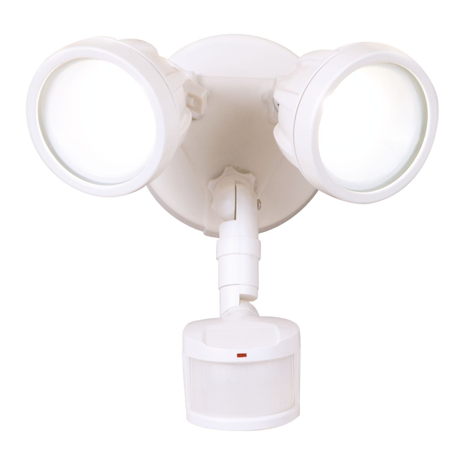 MST18R17LW Motion Activated Floodlight, (2) LED Lamp, 120 V AC, Die Cast Aluminum Housing