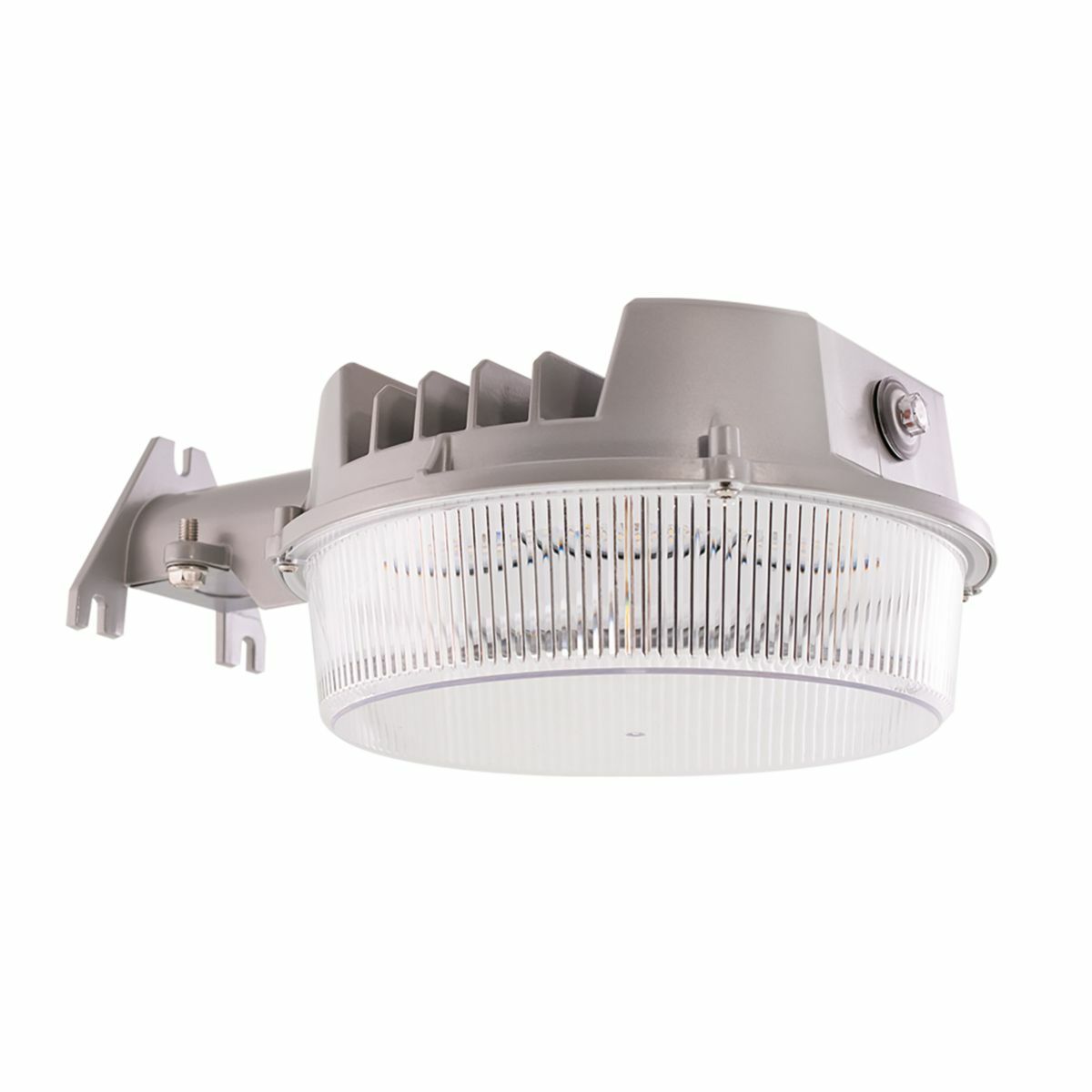 ALB4A40GY Halo ALB Series Basic Area Light Luminaire With Integrated Photocell, 120 V AC, Textured Gray Housing