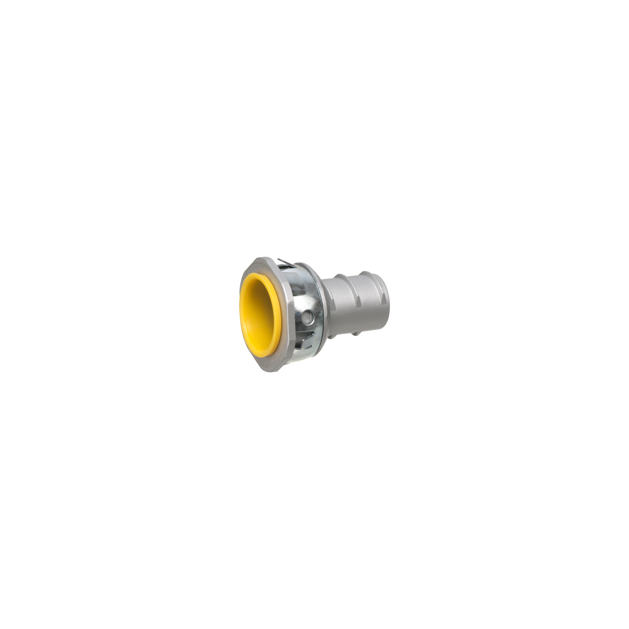 GF5075RAST Snap-Tite 1-Piece Cable Connector With Grounding Lug, Insulated Throat, 1/2 in Trade, Zinc
