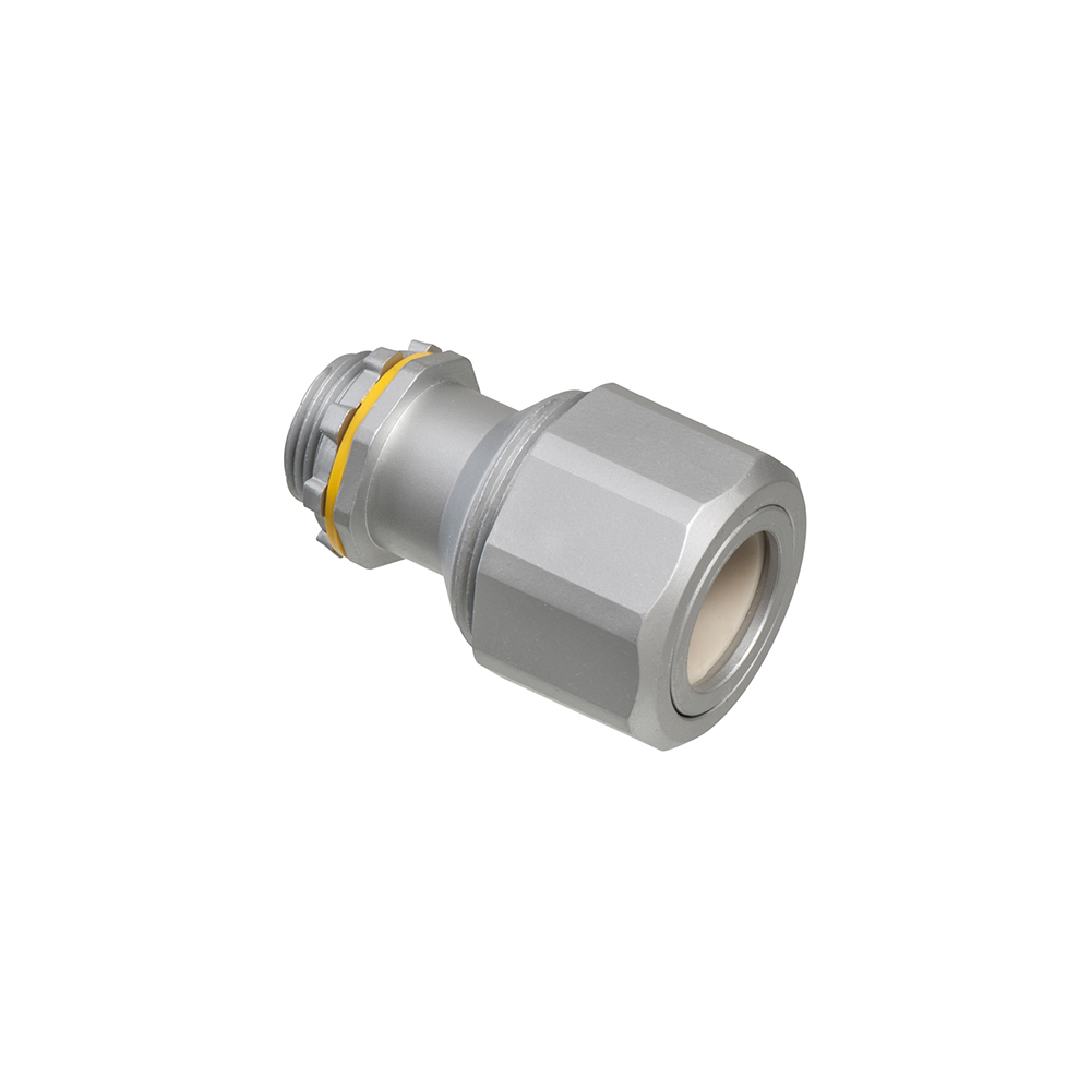 LTMC75 Concrete/Liquidtight Cable Connector, 3/4 in Trade, 0.725 to 0.98 in Cable Openings, Zinc, Textured
