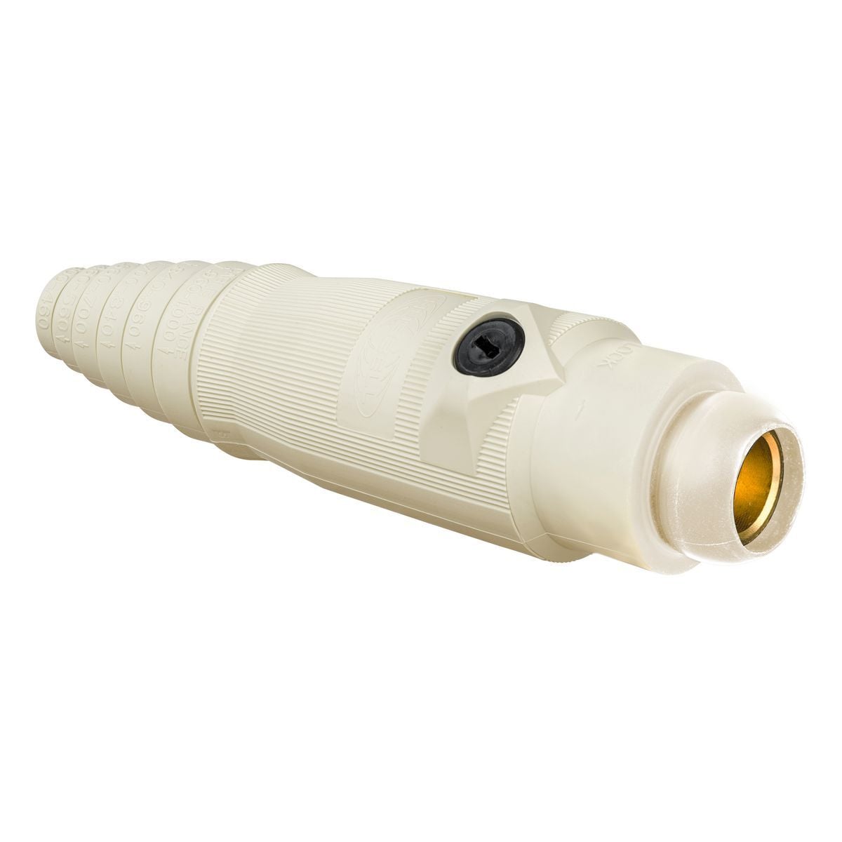 HBL18400FW 18 Series Female Standard In-Line Plug With SC/PPC Cord, 600 VAC, 250 VDC, 400 A, 3/0 to 4/0, 4 to 4/0 AWG Cu Wire, Screw Connection