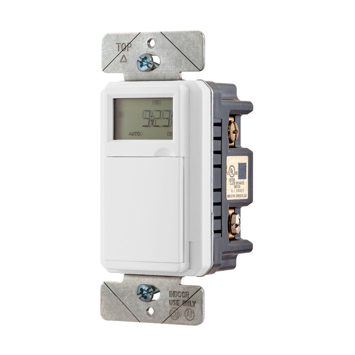 WSTA120 Programmable Wall Switch Timer With Astronomical Clock, 120 V, 1/2 hp, 1 Poles