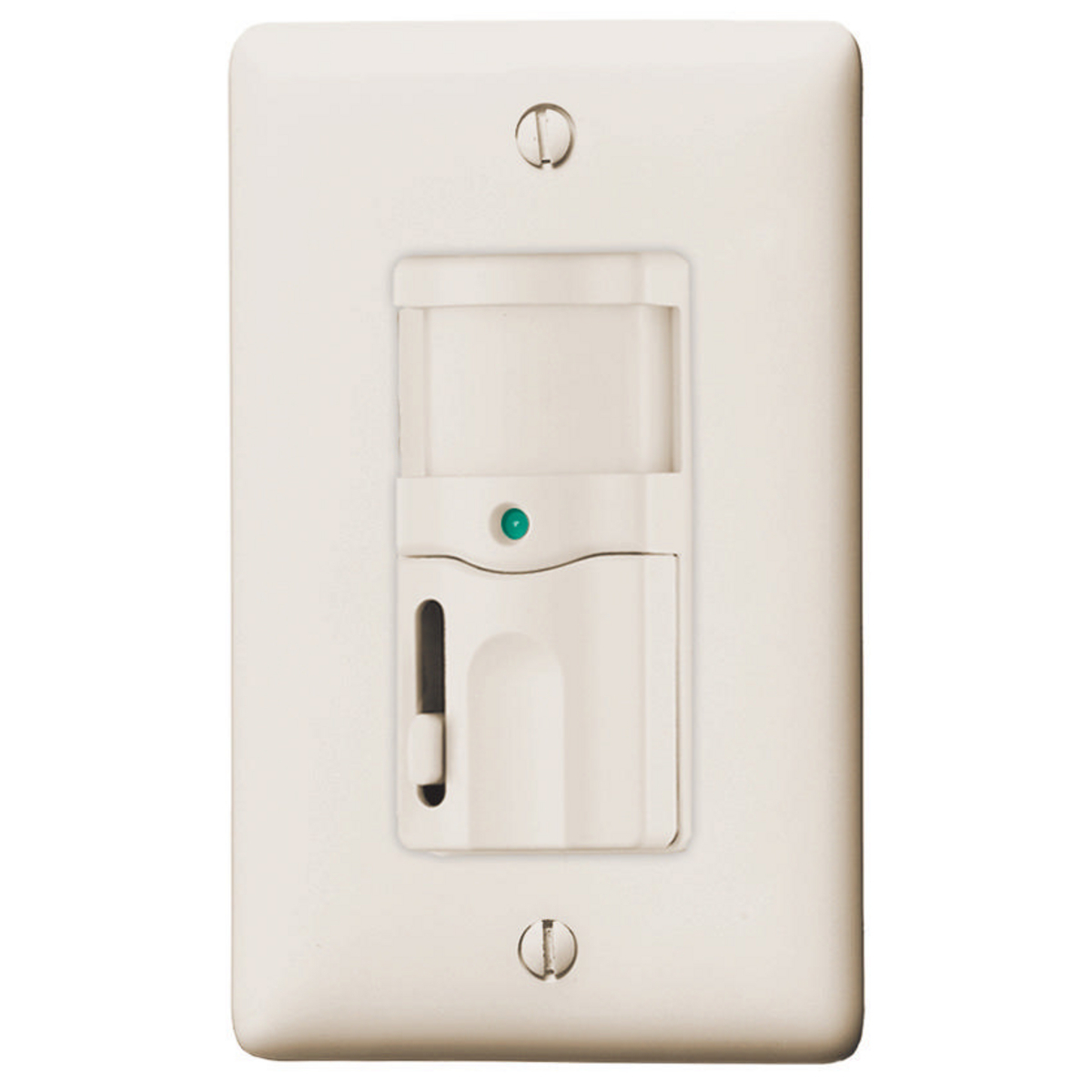 RMS120LA 1-Pole Adjustable Standard Dimming Sensor Switch, 120 VAC, Passive Infrared Sensor, 800 sq-ft Coverage, 150 deg Viewing