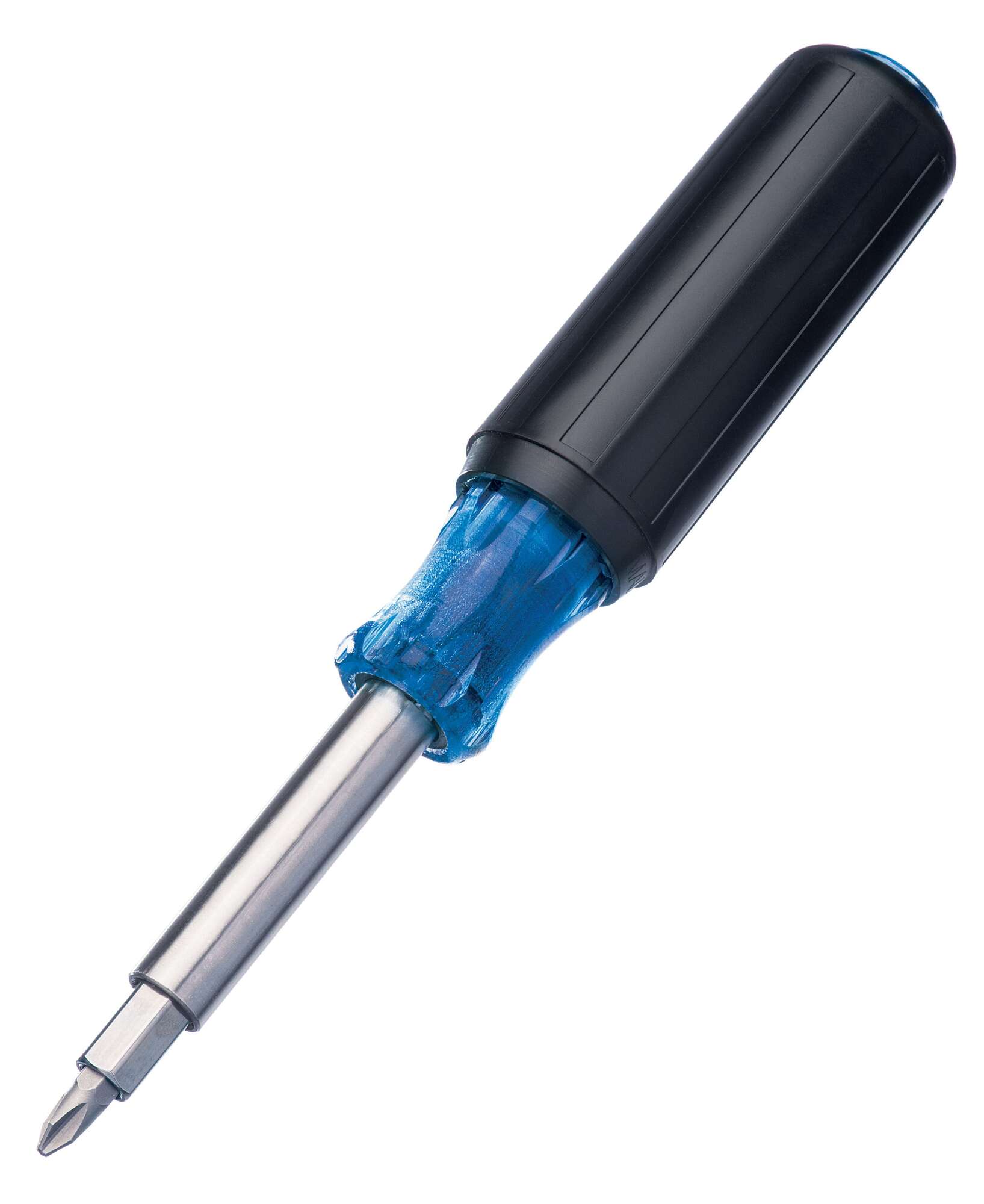 35-946 12-in-1 Multi-Bit Screwdriver and Nutdriver, 12 Pieces, #1, #2, 3/16 in, 1/4 in, 5/16 in, 3/8 in, T10, T15 Range