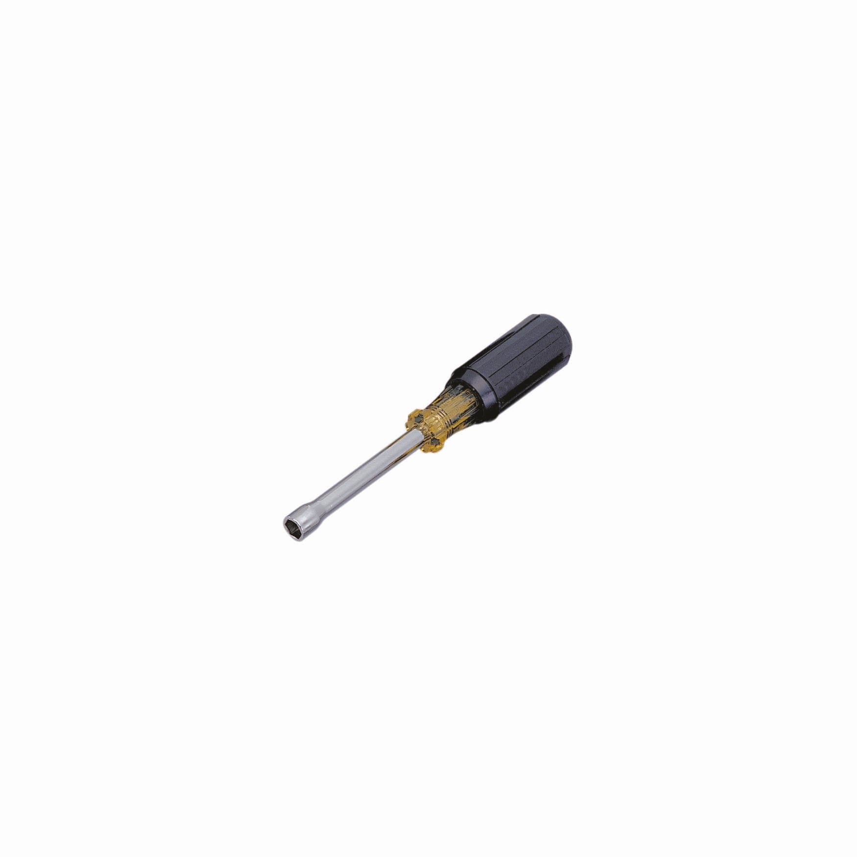 35-293 Nutmaster Nutdriver, 11/32 in, Hollow Shank, Green Cushion Grip Handle, Nickel Plated/Polished Chrome