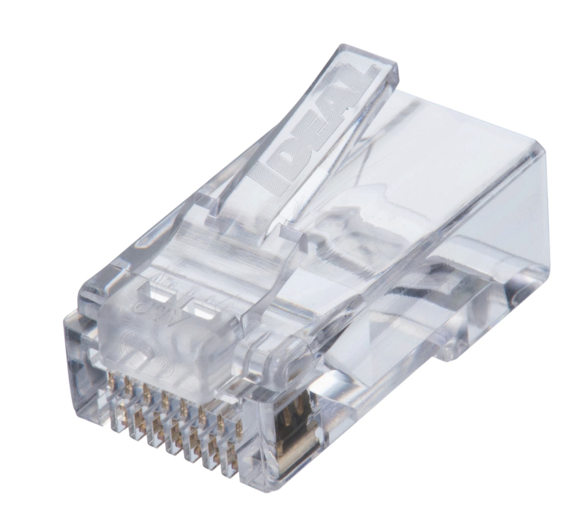 86-367J 1-Piece 8-Contact 8-Position Standard RJ45 Modular Plug