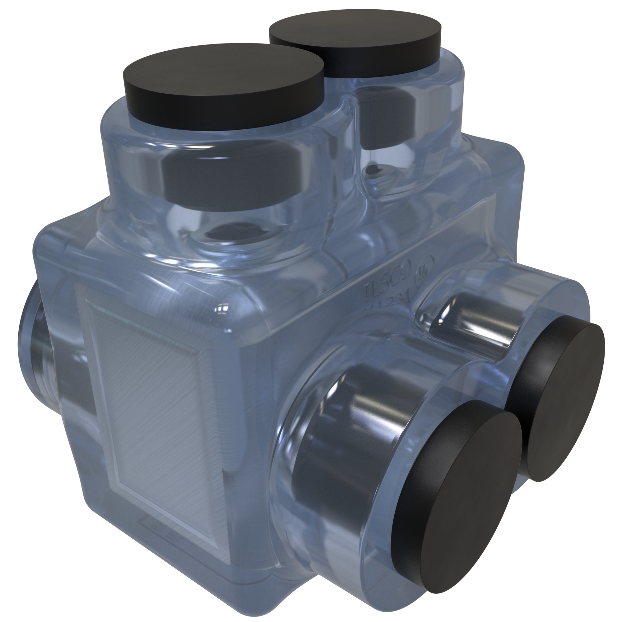 ECTD-2-1/0 Multi-Tap Insulated Mechanical Connectors, Stranded/Solid Conductor, Aluminium