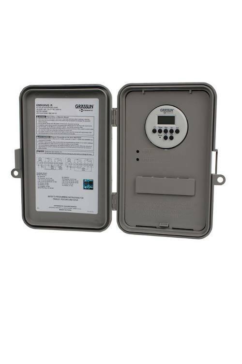 GM40AVE-RD89 GM40AVE Electronic Time Control, 1 min to 24 hr/7 days Setting, 120 to 277 V AC, 1, 2 hp, 2 Form C DPDT Contact, 2 Poles