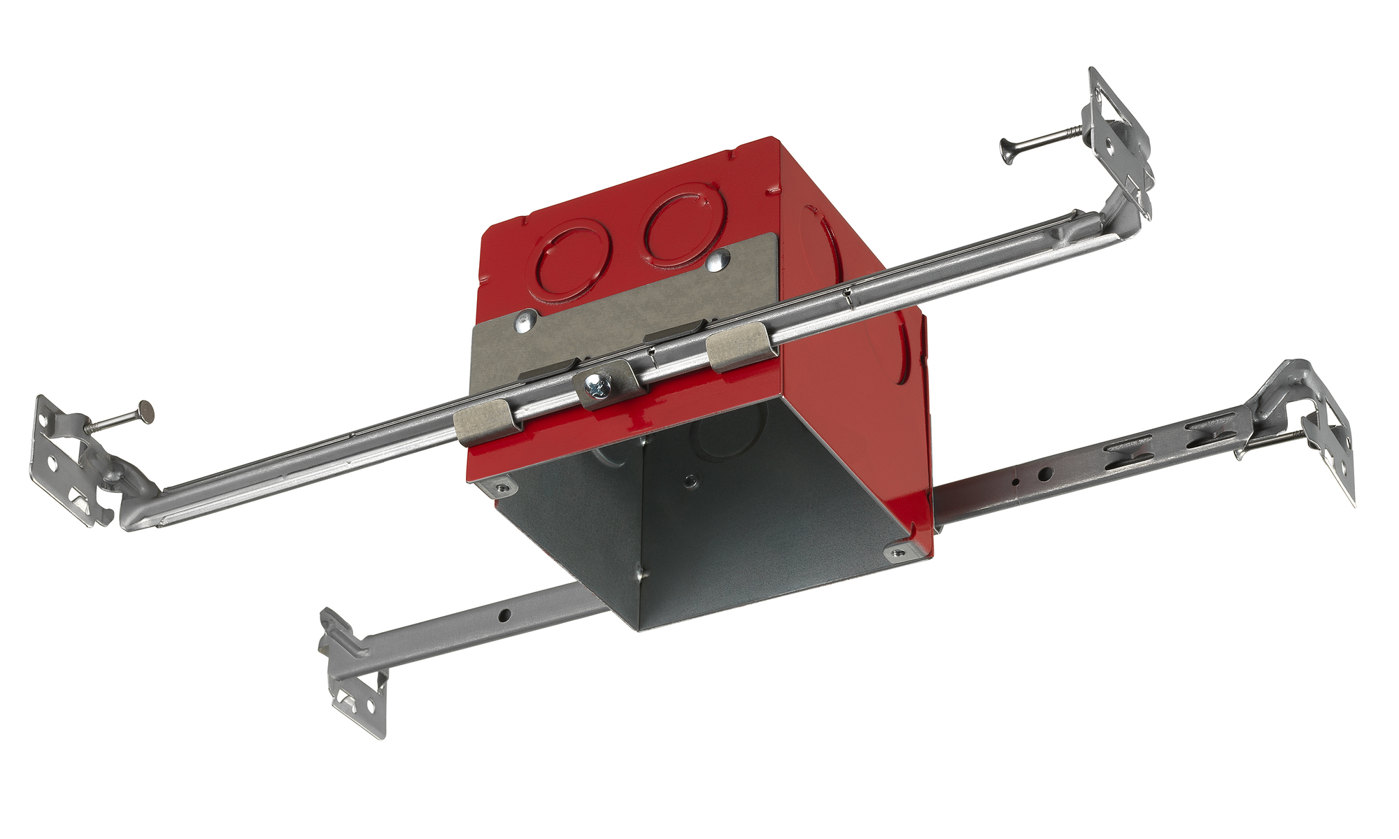 IC1JB Junction Box Housing, New Construction, 4-1/4 in Ceiling Opening, Steel Housing