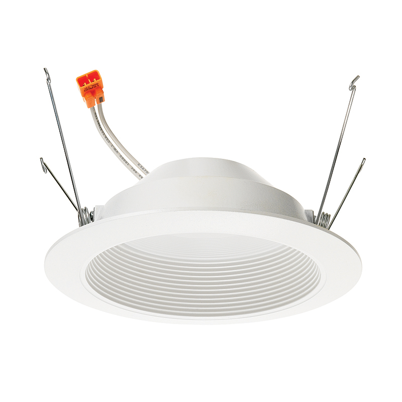 5RLD G3 07LM 35K 90CRI 120 FRPC WWH M6 Round Forward/Reverse Phase Cut Retrofit Downlight, 10 W Fixture, 120 VAC, Aluminum Housing
